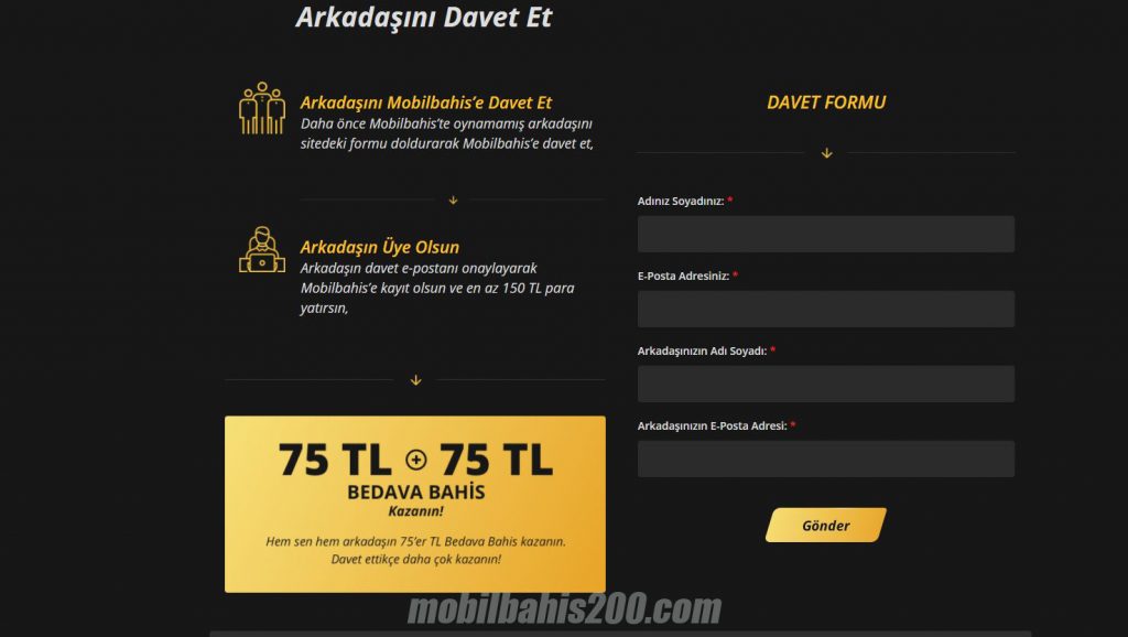 Arkadaşını Davet Et
